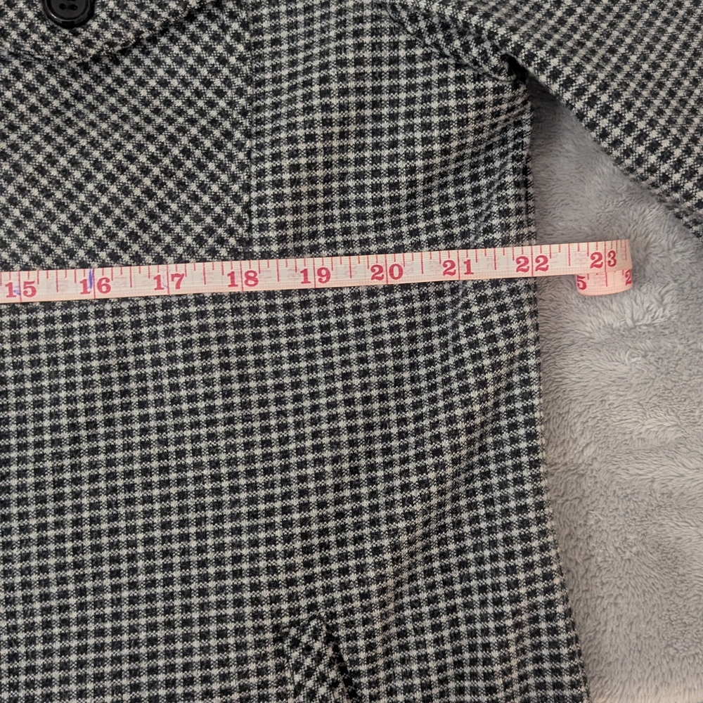 Have Men's Black and White Checkered Shirt Jacket - Picture 10 of 12